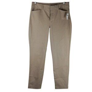 NWT‎ Old Navy Womens High-Rise Pixie Pants Size 10 Beige